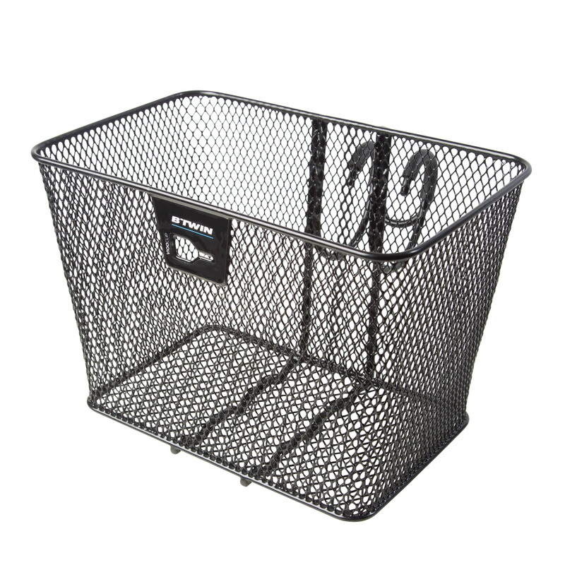 Harayaa Panier Vélo Avant Réglable Corde Coton - Panier Guidon Shopping Vélo Route Multicolore