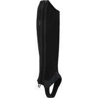 Kids' Horse Riding Mesh Half Chaps 100 - Black