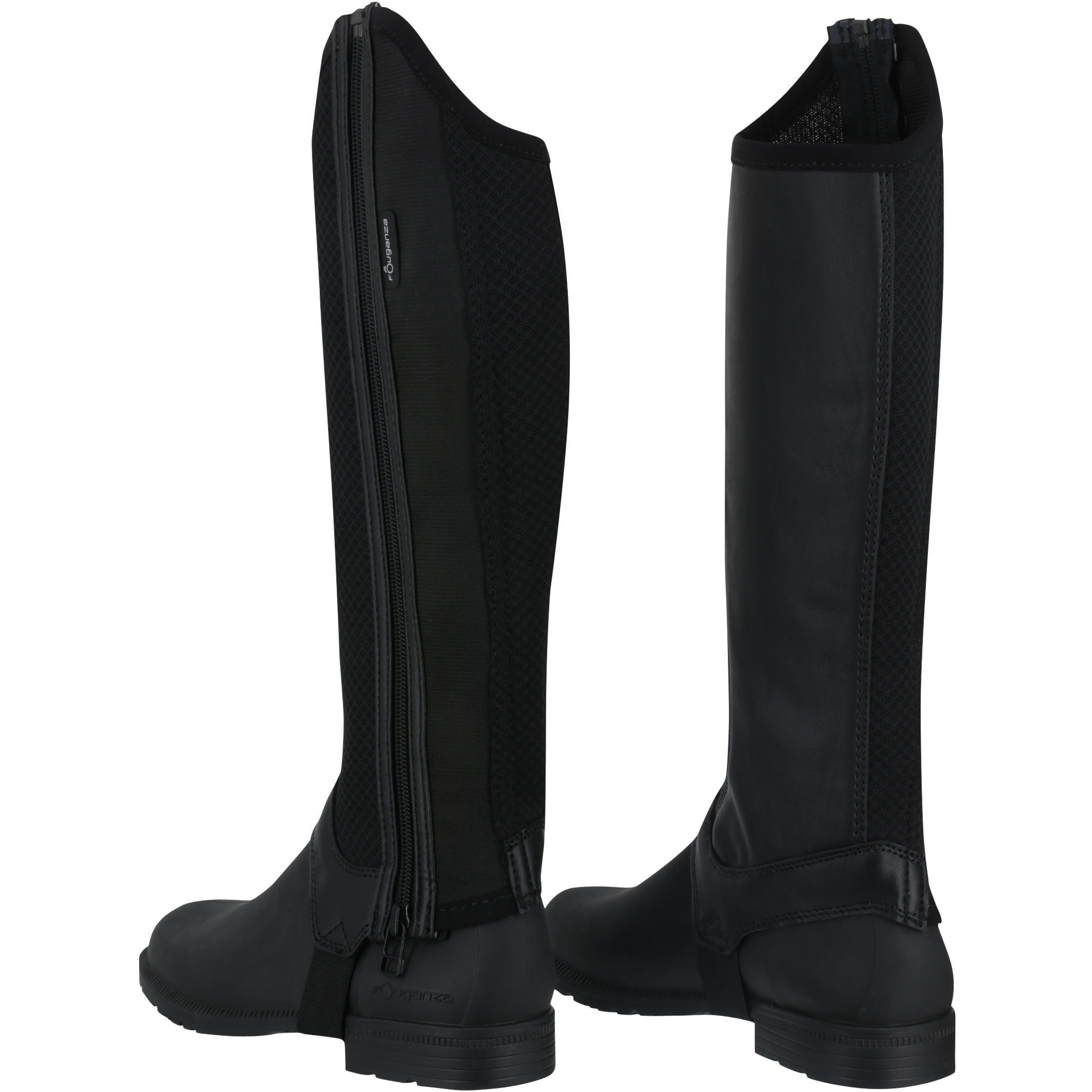 Chaps Kinder Mesh Reiten - 100 schwarz 7/13