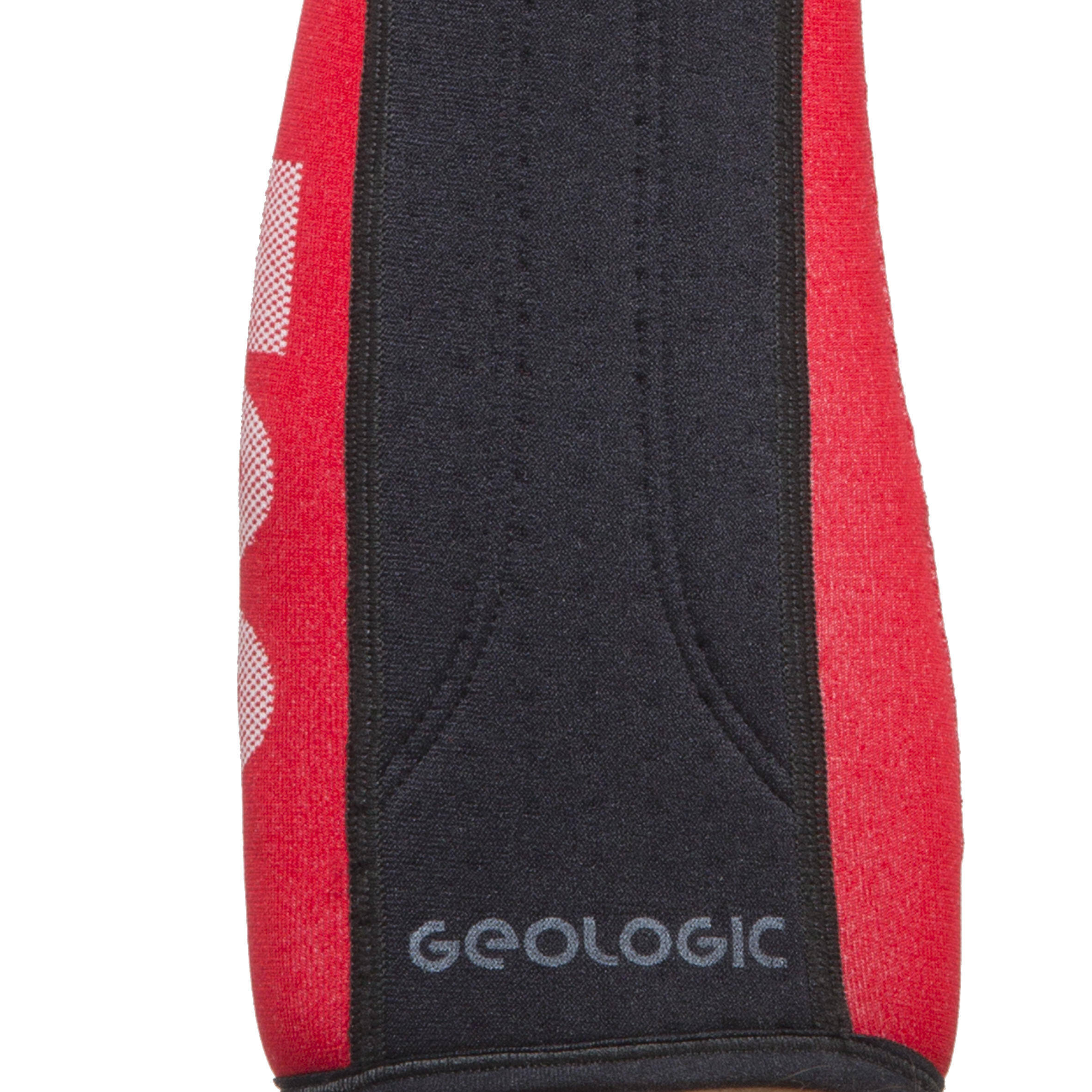 Archery Armguard Long Club 700 Red and Black -  3