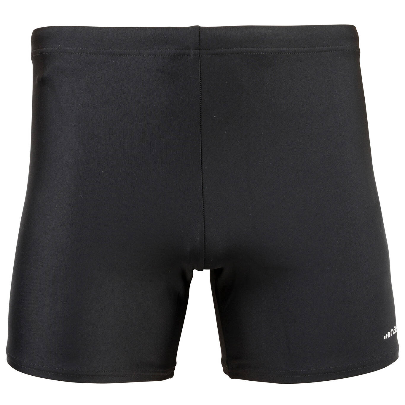 LONG BOXER SWIMSUIT 100 - BASIC BLACK - Decathlon