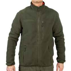 REVERSIBLE HUNTING FLEECE 500 - NEON GREEN/ORANGE