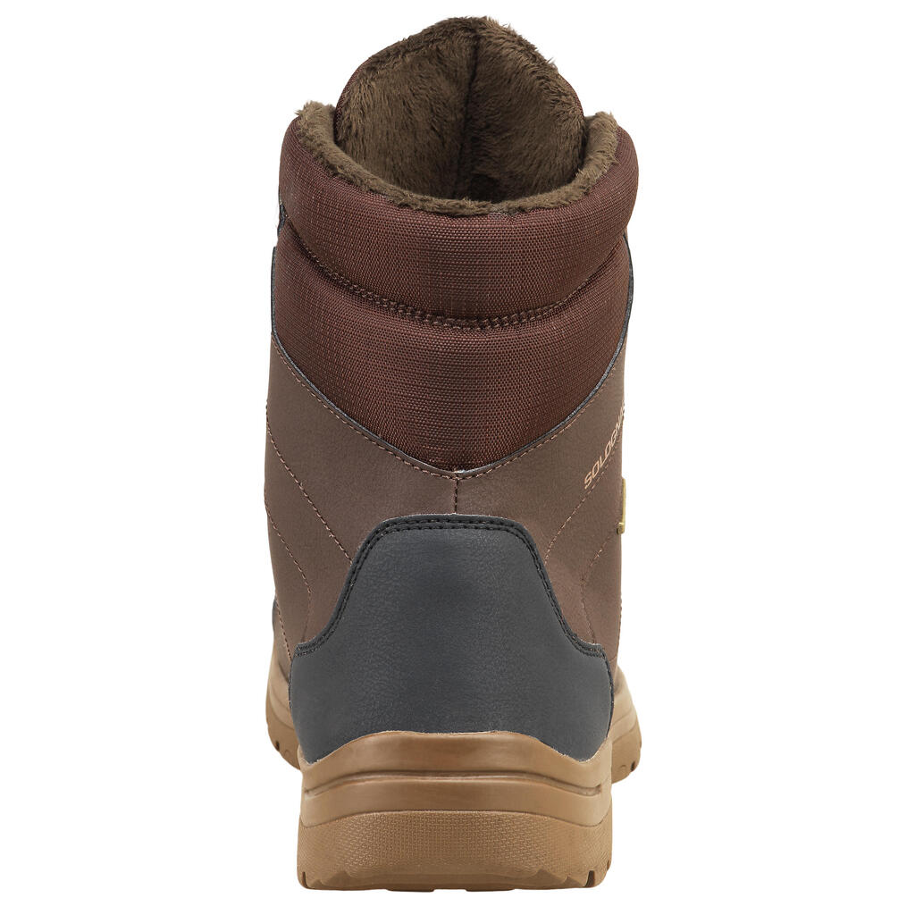 Jagdstiefel warm wasserdicht Land 100 braun 