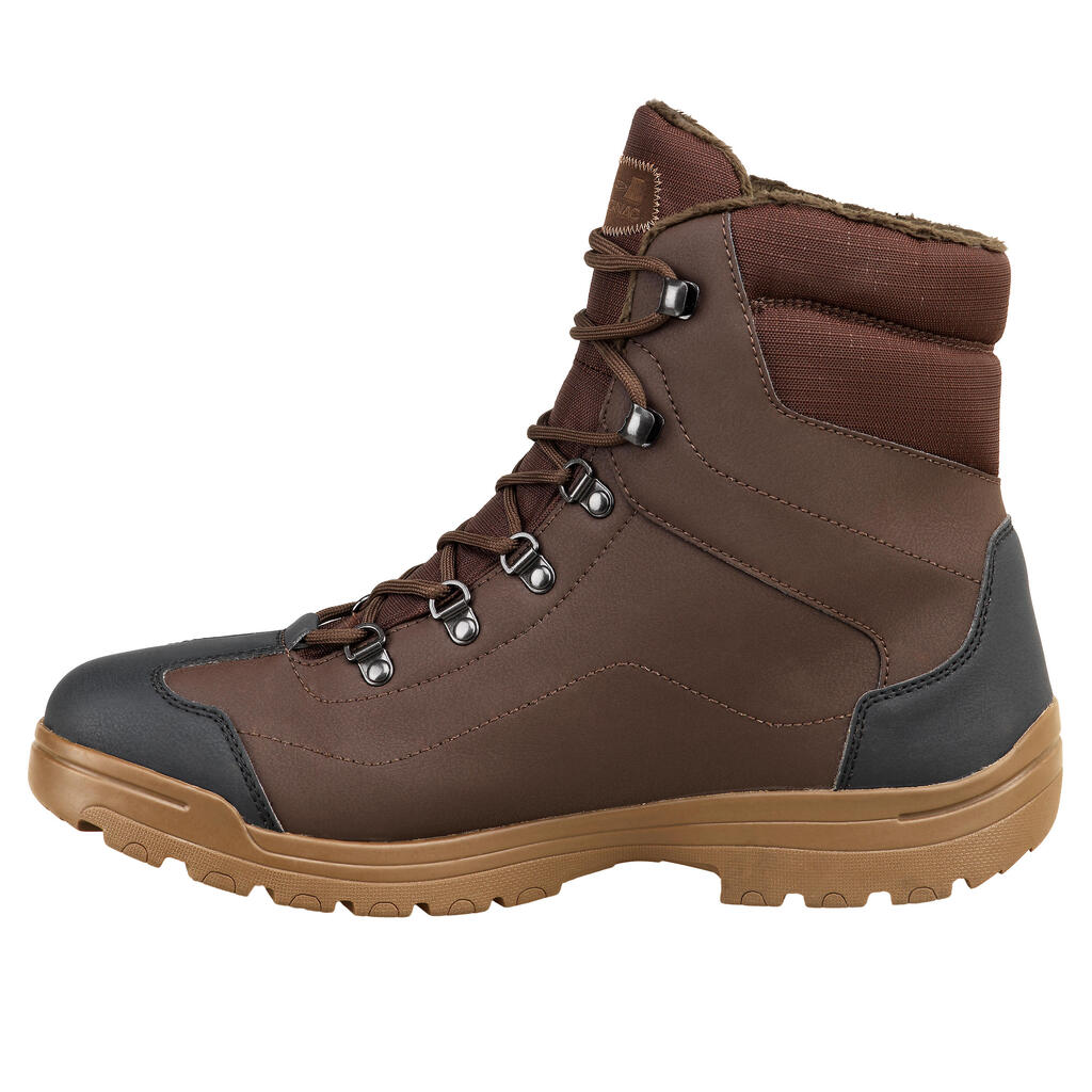 Jagdstiefel warm wasserdicht Land 100 braun 