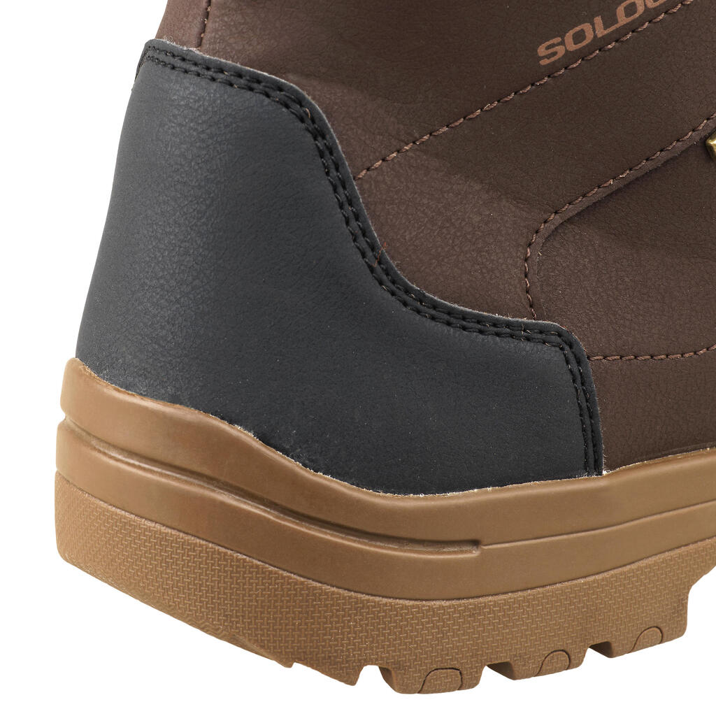 Jagdstiefel warm wasserdicht Land 100 braun 