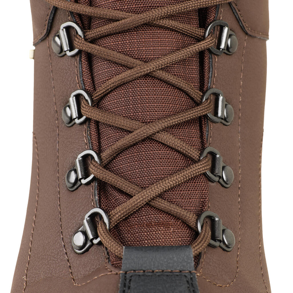 Jagdstiefel warm wasserdicht Land 100 braun 