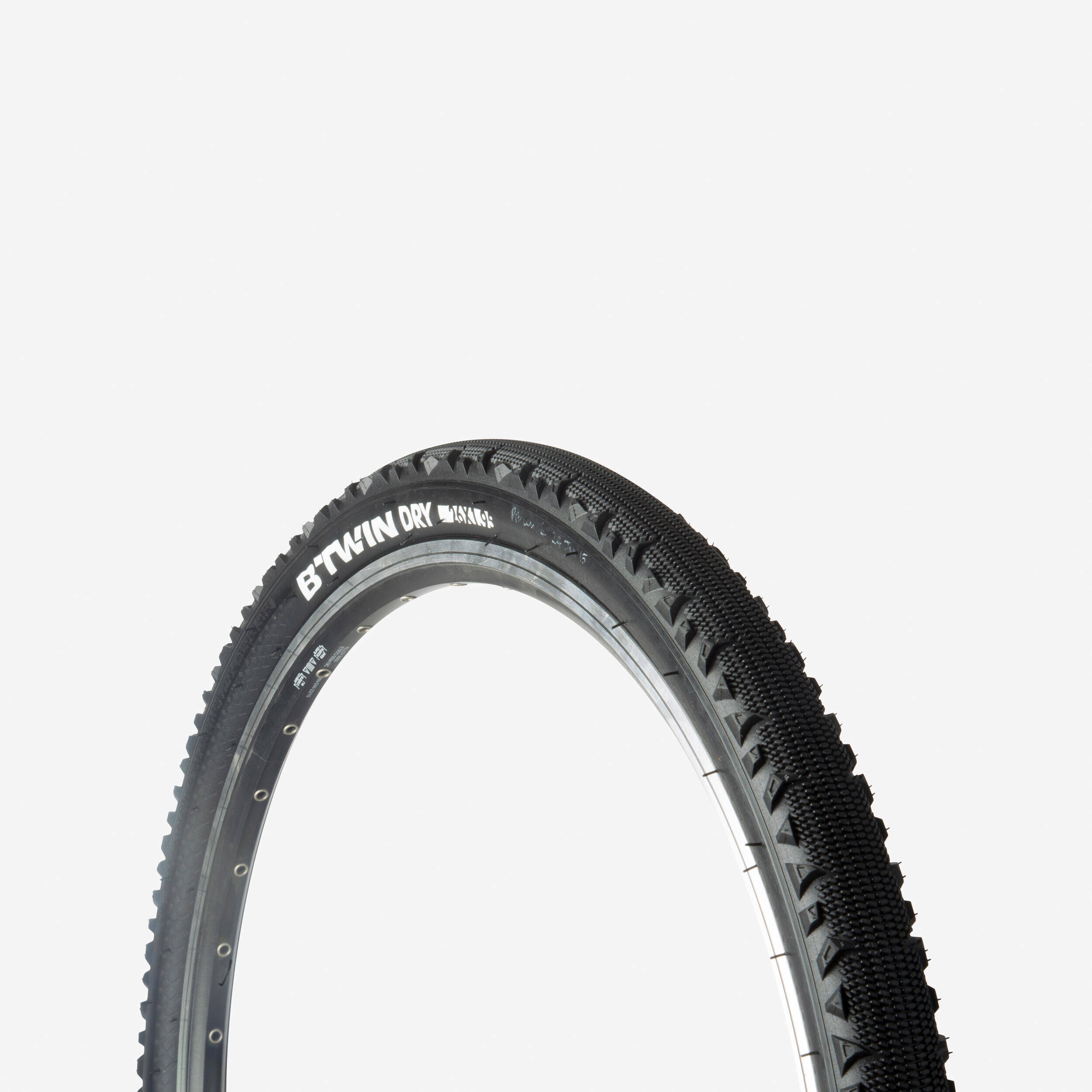 1 Speed Hybrid Bike 26x1.95 Trekking Tyre -  1