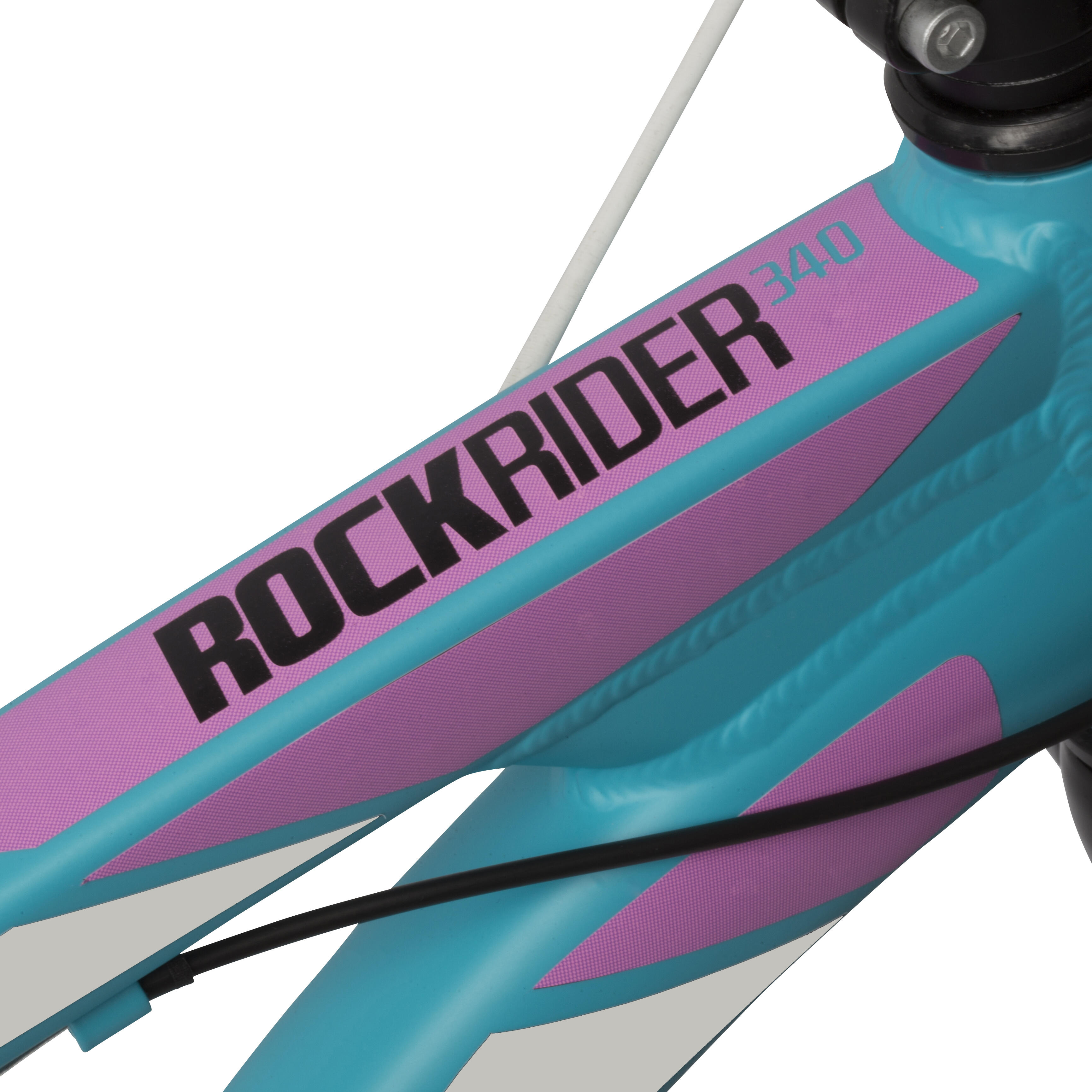 BTWIN HORSKÝ BICYKEL ROCKRIDER 340 ZELENÝ XL > 186 cm · záber 9