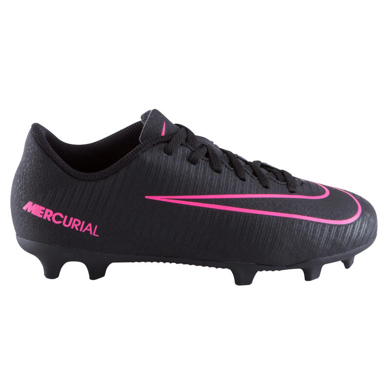 Chaussure football enfant Mercurial Vortex FG noir