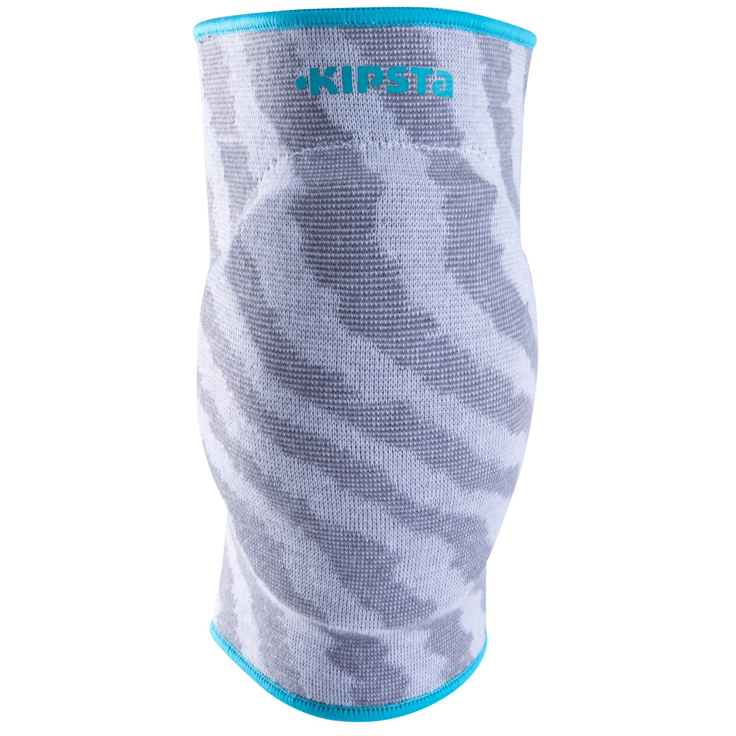 Genolleres de voleibol V500 gris i blau  2/8