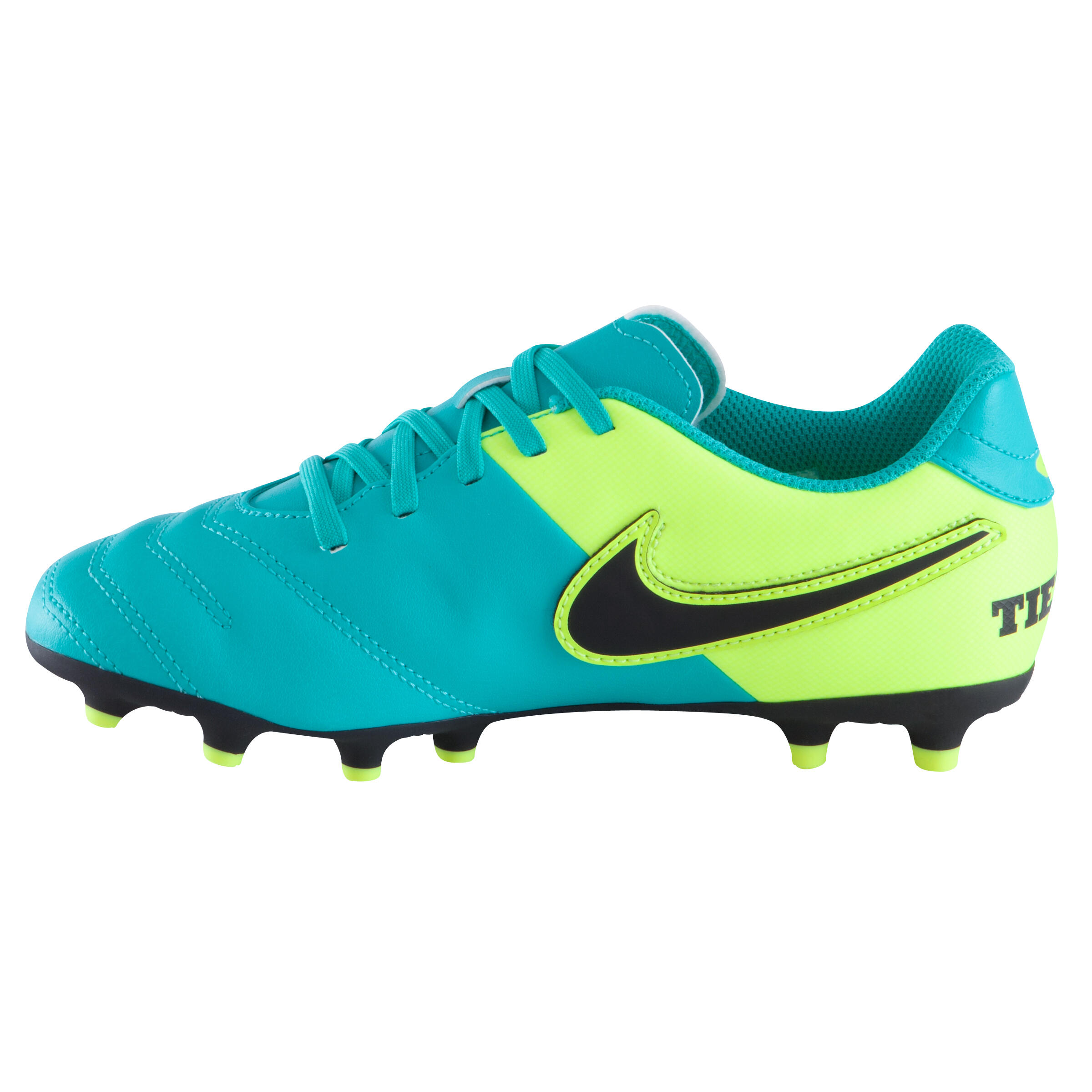 Tiempo Rio FG Junior Football Boots - Green 3/14