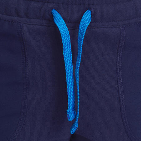 Pantalon chaud slim Gym garçon bleu marine