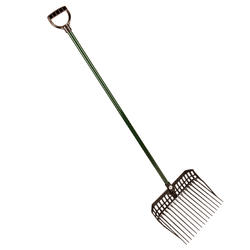Fourche à copeaux + manche équitation noir