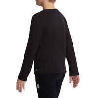 100 Boys' Gym Sweatshirt - Black