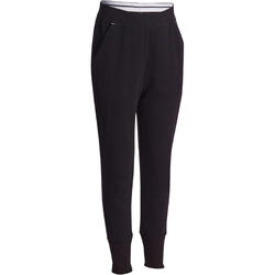 Pantalon 520 chaud slim Gym Fille poches noir