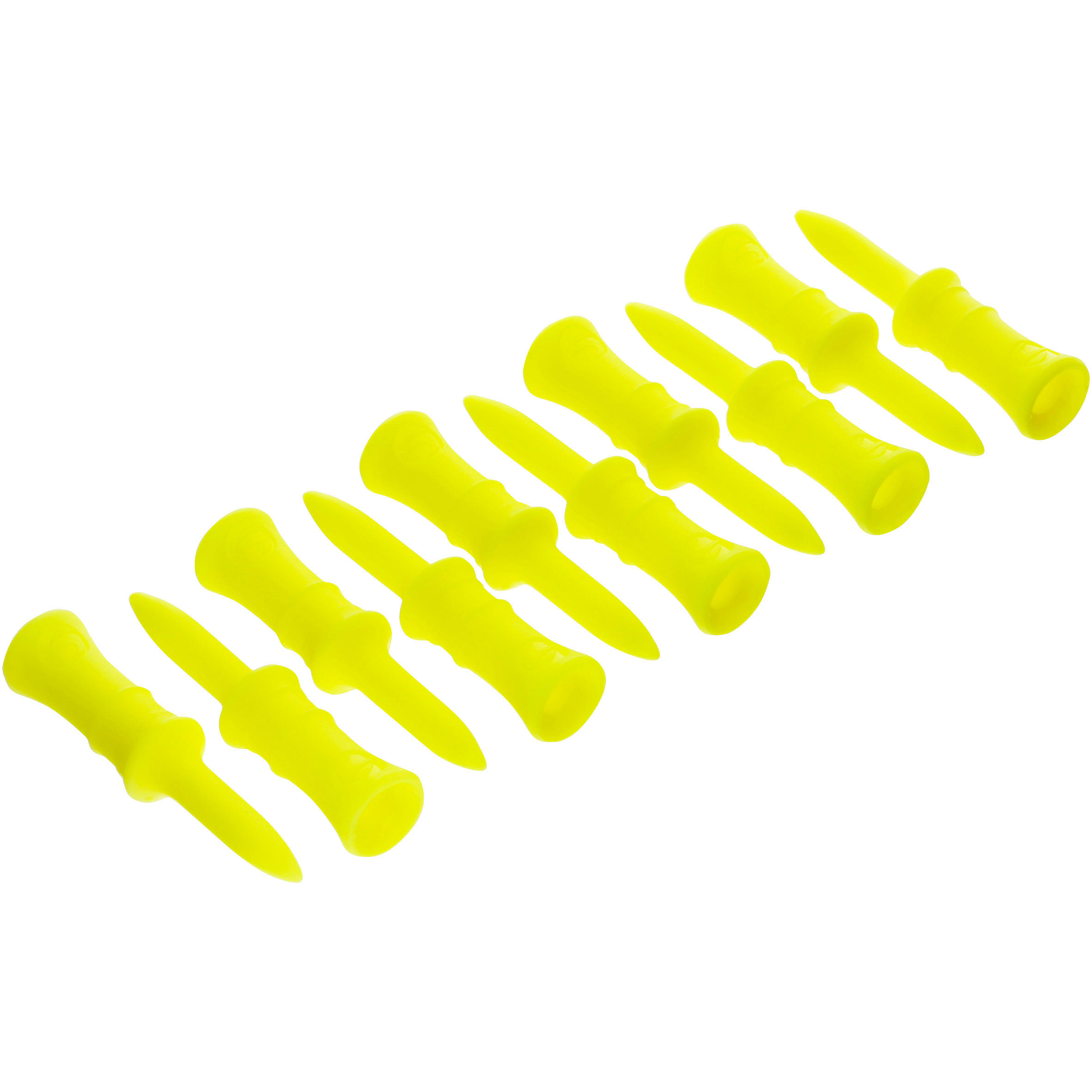 

24 mm Step Tee X10 - Yellow By INESIS | Decathlon