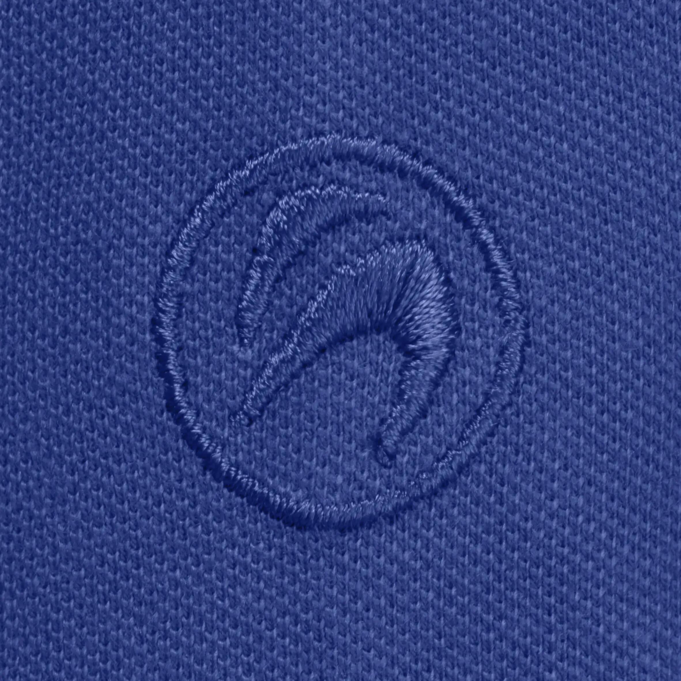 INTAC'TEE MEN'S GOLF POLO SHIRT LONG SLEEVE BLUE 10/11
