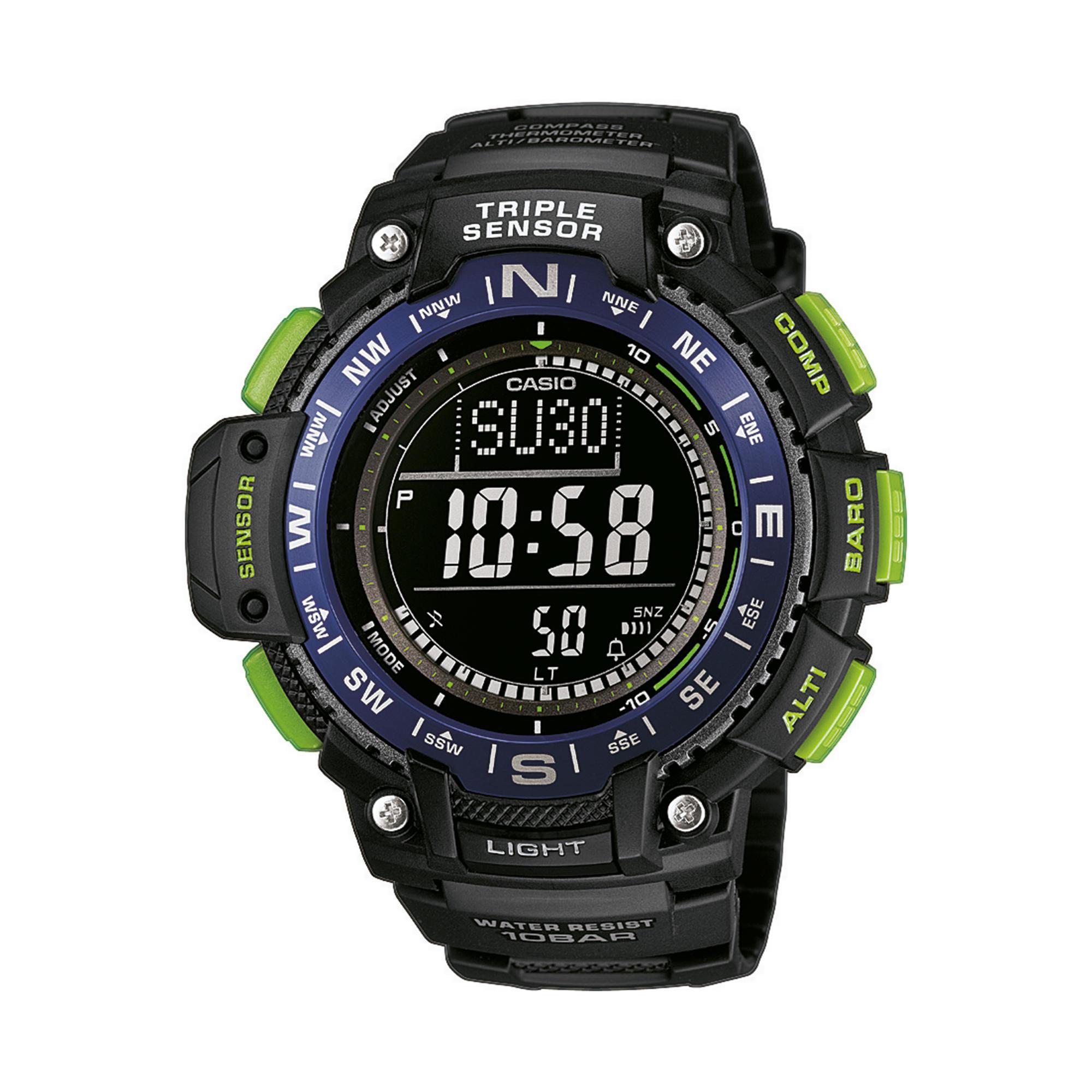 Hedendaags Casio Horloge met barometer SGW 1000 2BER zwart | Decathlon.nl NB-39