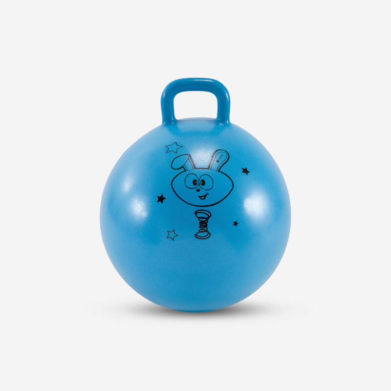 Hüpfball Resist 45 cm Gym Kinder blau