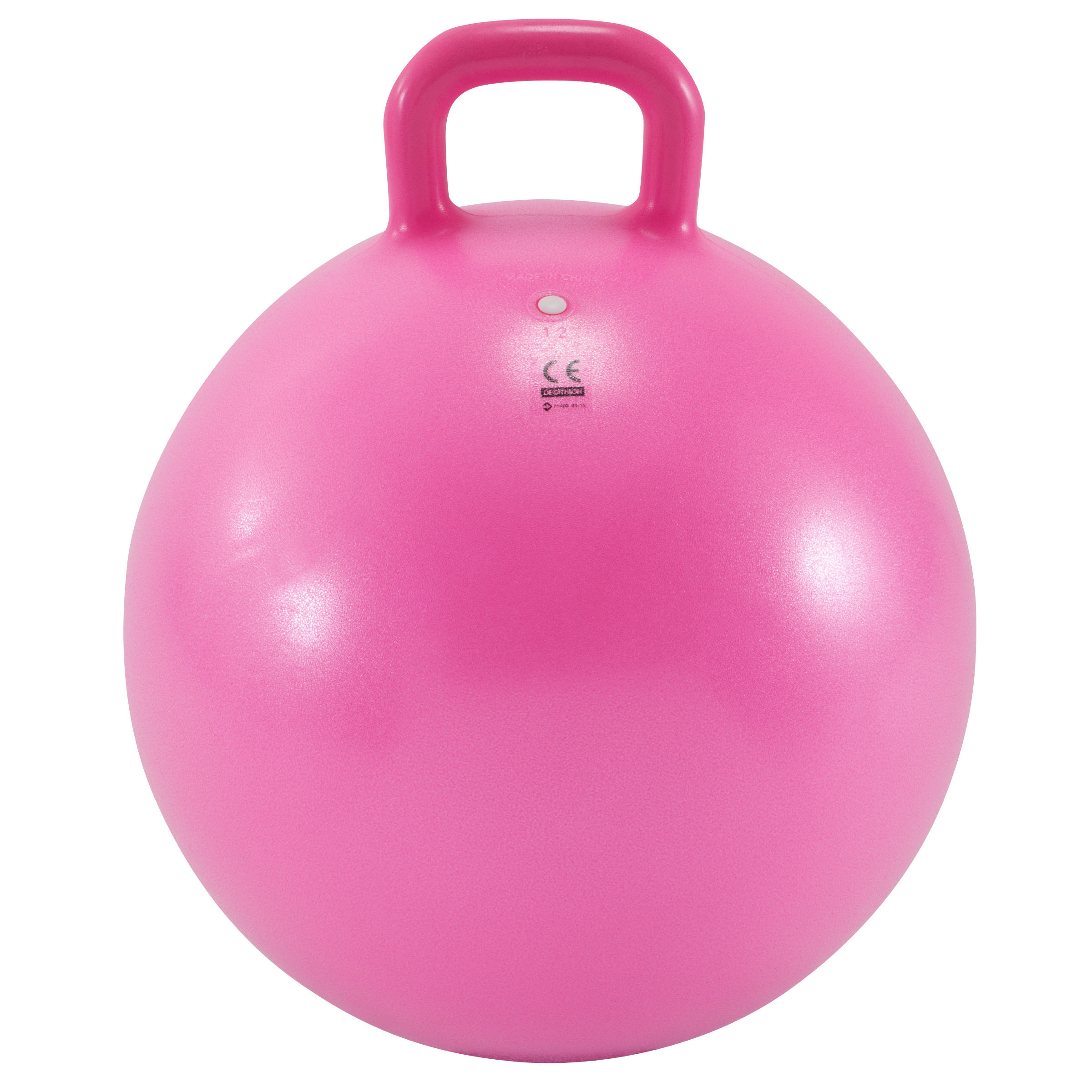 Kids’ Fitness Hopper Ball 45 cm - Pink - DOMYOS