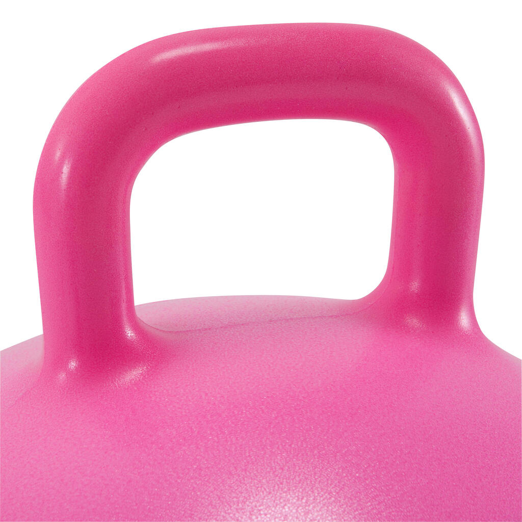 Bērnu vingrošanas lēkāšanas bumba “Resist”, 45 cm, rozā