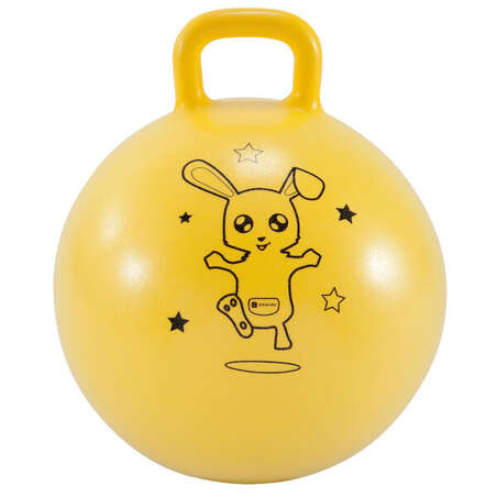 Ballon Sauteur Resist 45 cm gym enfant jaune