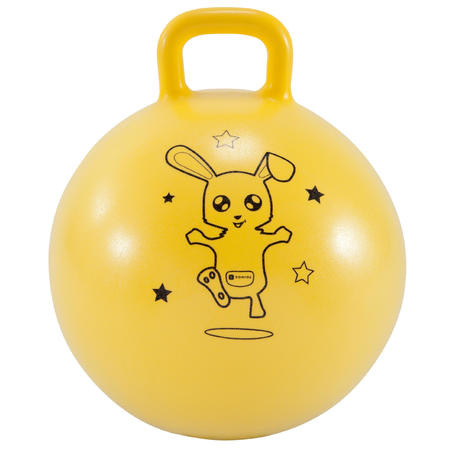Ballon Sauteur Resist 45 Cm Gym Enfant Jaune Decathlon El Djazair Ballon Sauteur Resist 45 Cm Gym Enfant Jaune Decathlon El Djazair