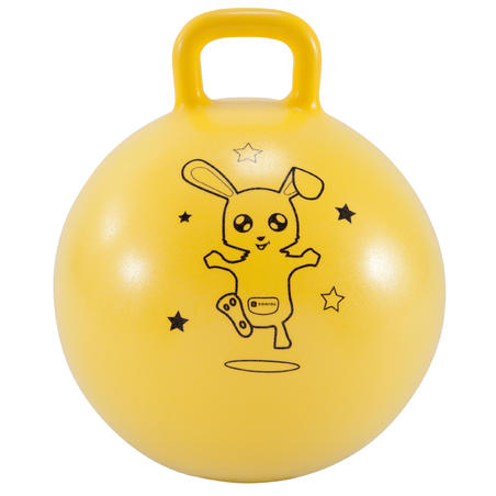 Ballon Sauteur Resist 45 cm gym enfant jaune - Maroc, achat en ligne