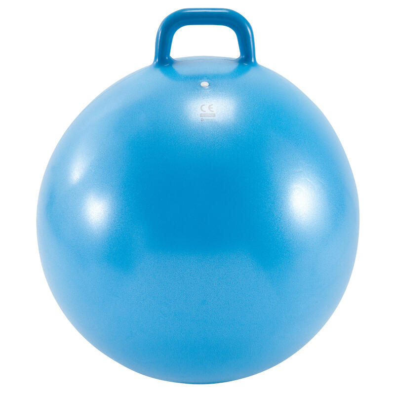 Bola Saltitona Resistente Ginástica 60 cm Criança Azul