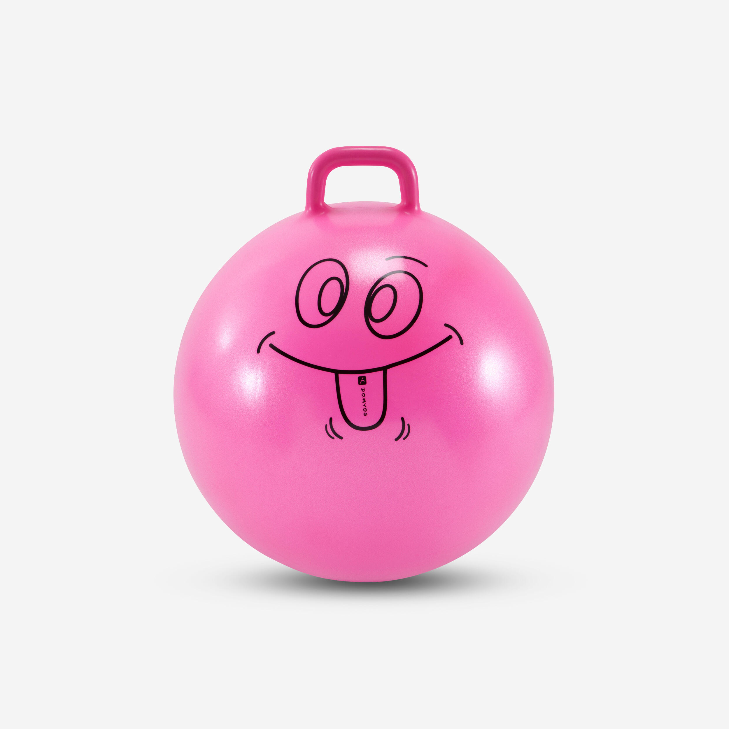 DOMYOS Resist 60 cm Kids' Gym Space Hopper - Pink