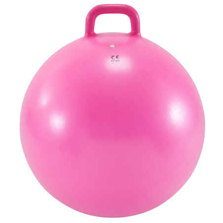 Ανθεκτικό παιδικό Space Hopper γυμναστικής 60 cm- Ροζ