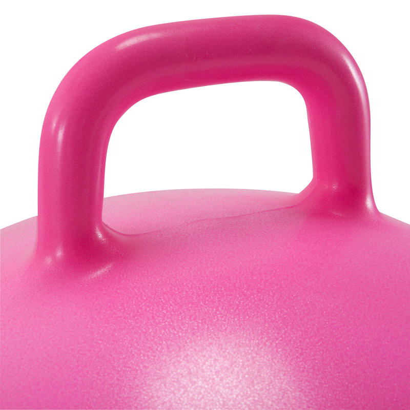 Resist Gym Ziplama Topu 60 Cm Cocuk Pembe Domyos By Decathlon