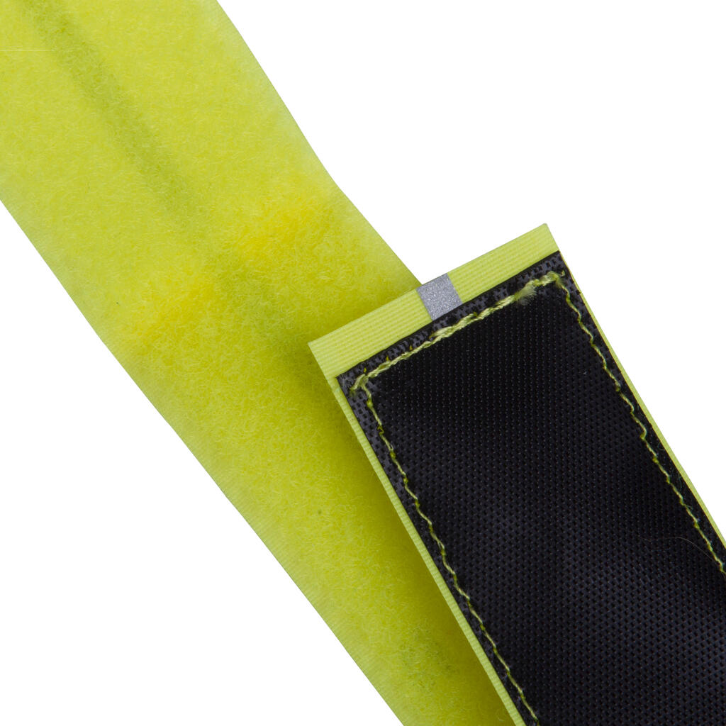 500 Rip-Tab Cycling Trouser Clip - Yellow