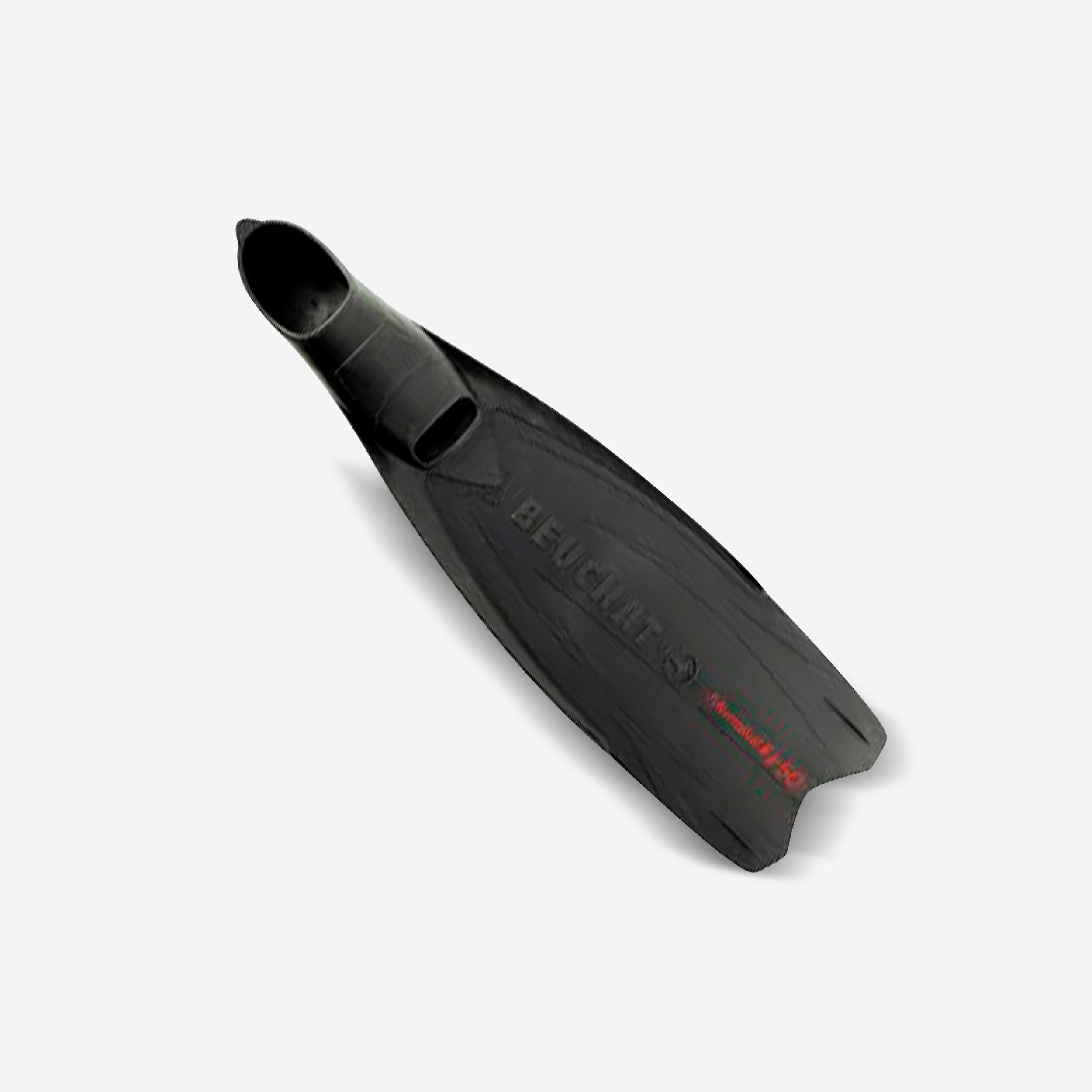 Beuchat - Palmes De Chasse Sous-marine En Apnée Mundial One 50 Noires - Palmes - Snorkeling Plongee Chasse Ss Apnee - Noir - 39/42 - Decathlon