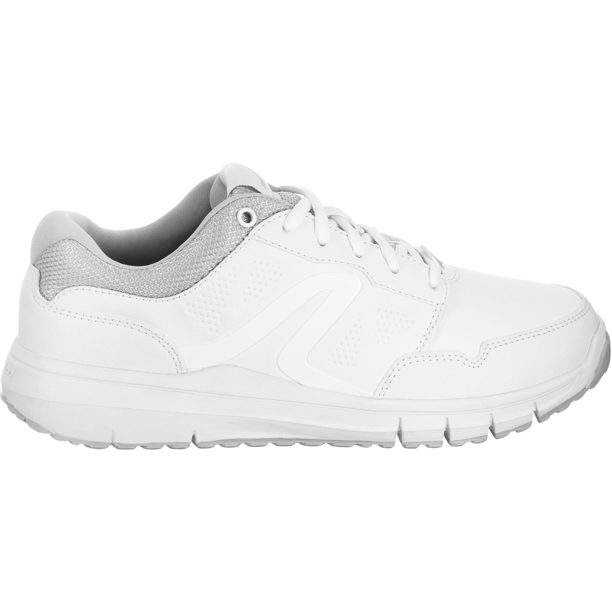 Chaussures marche urbaine femme Protect 140 blanc Decathlon