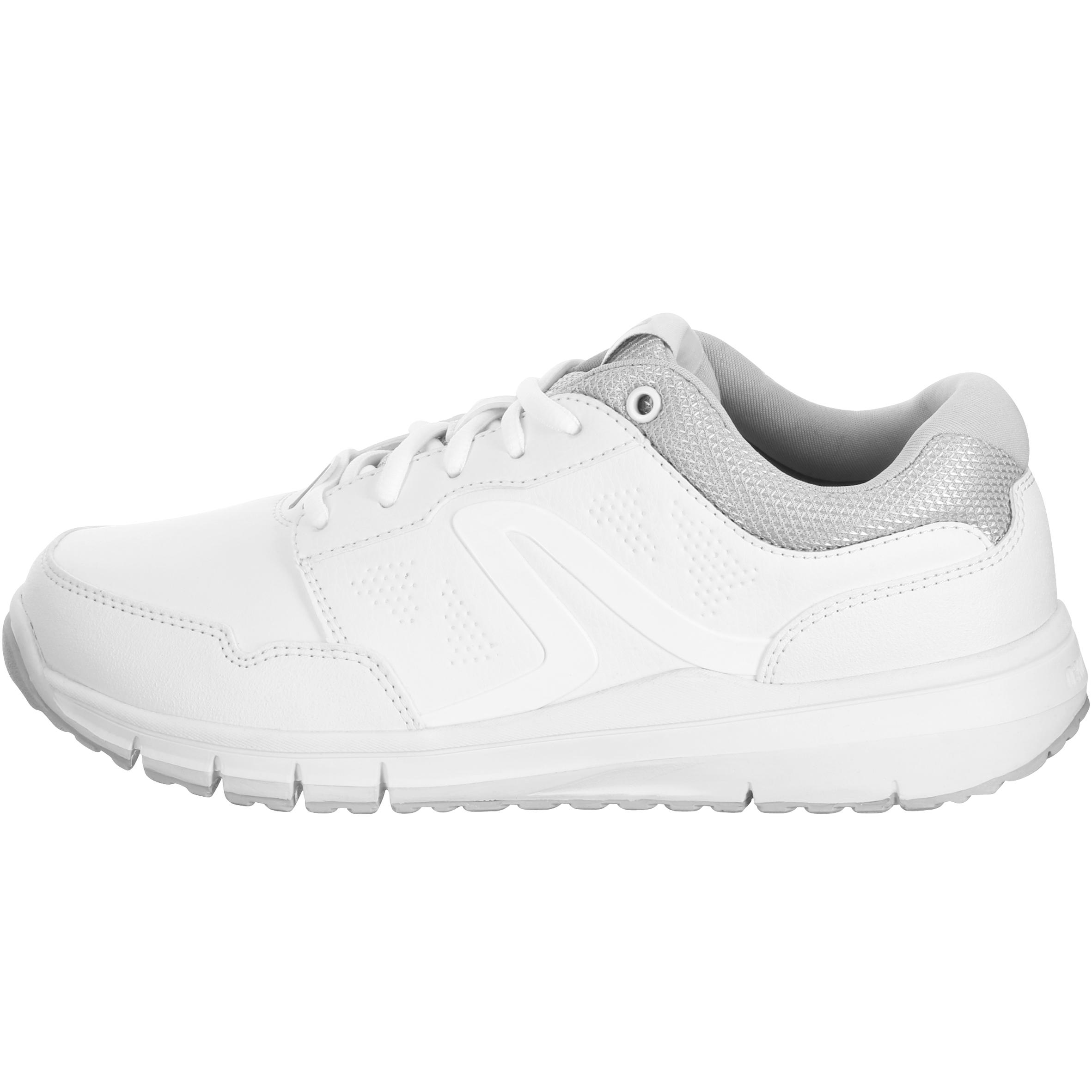 Chaussures marche urbaine femme Protect 140 blanc Decathlon