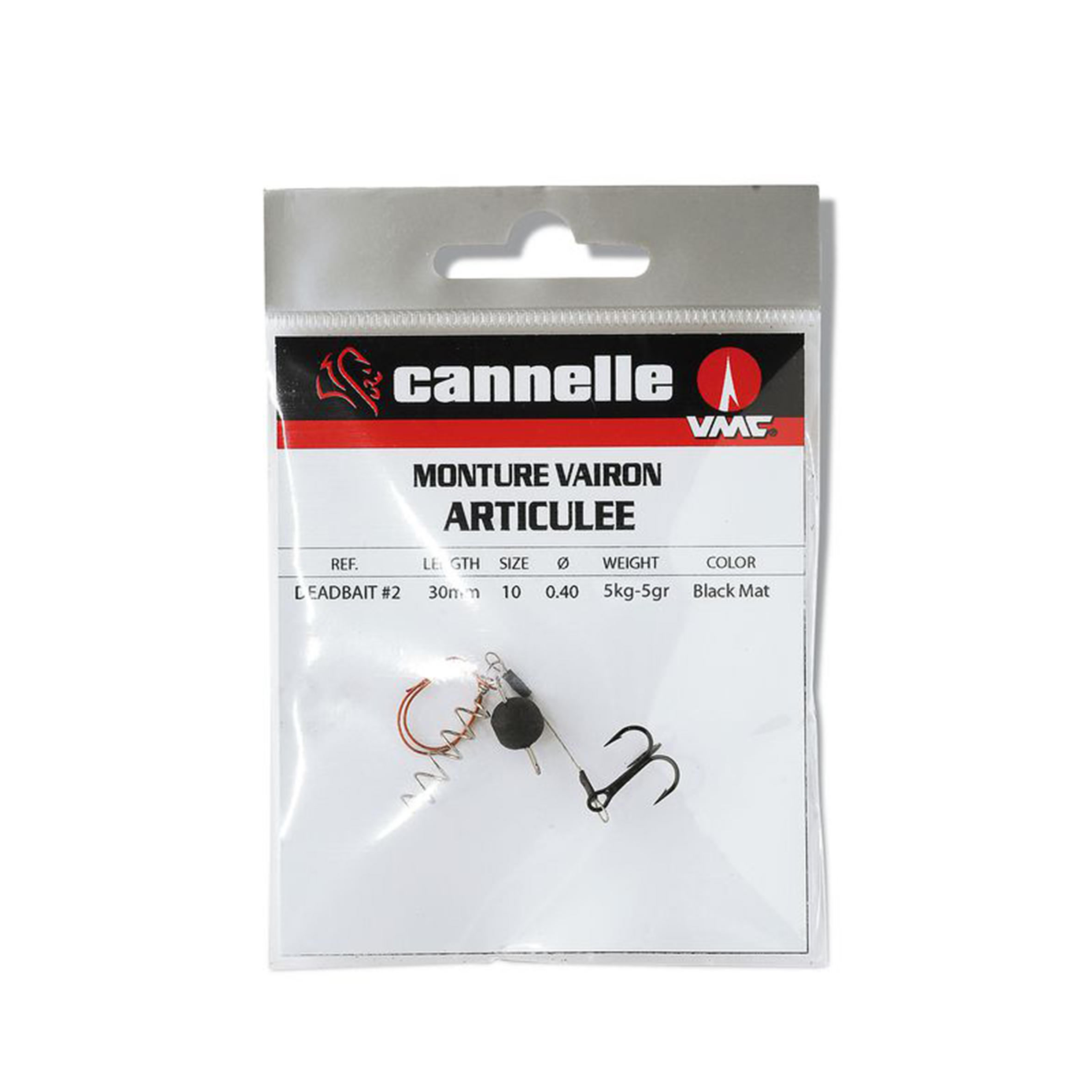 CANNELLE MINNOW FISHING 3CM M ARTICULATED RIG FOR MINNOW FISHING