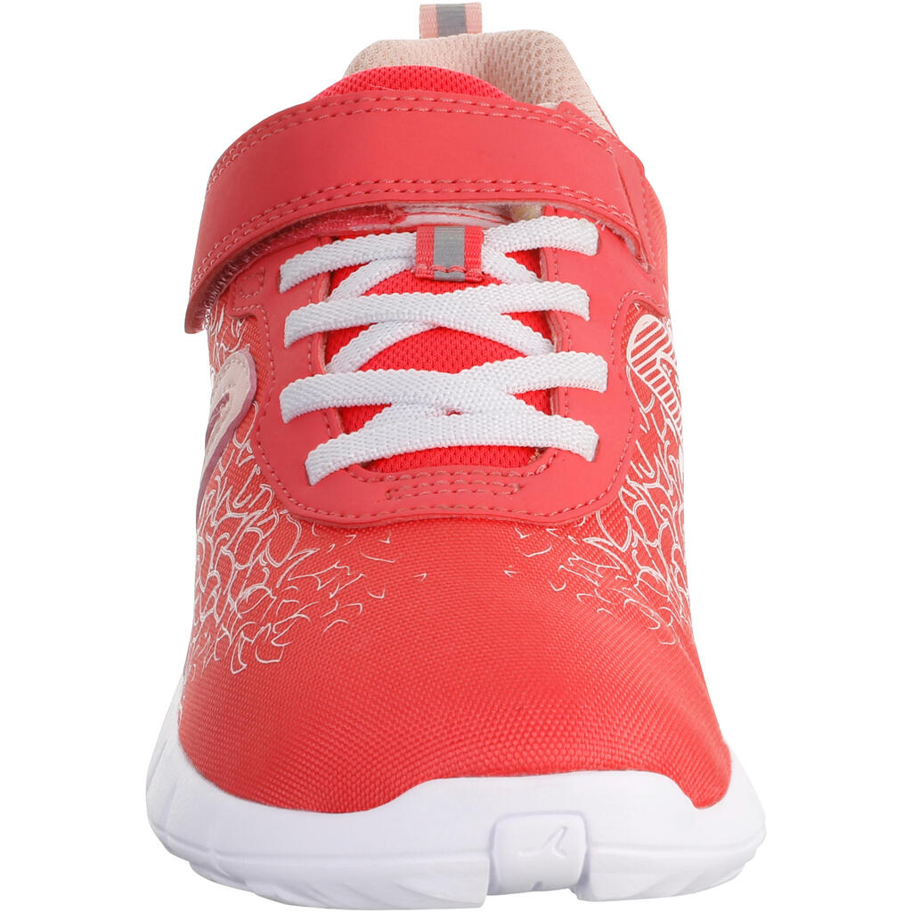 Sportschuhe Soft 140 Kinder grau/rosa