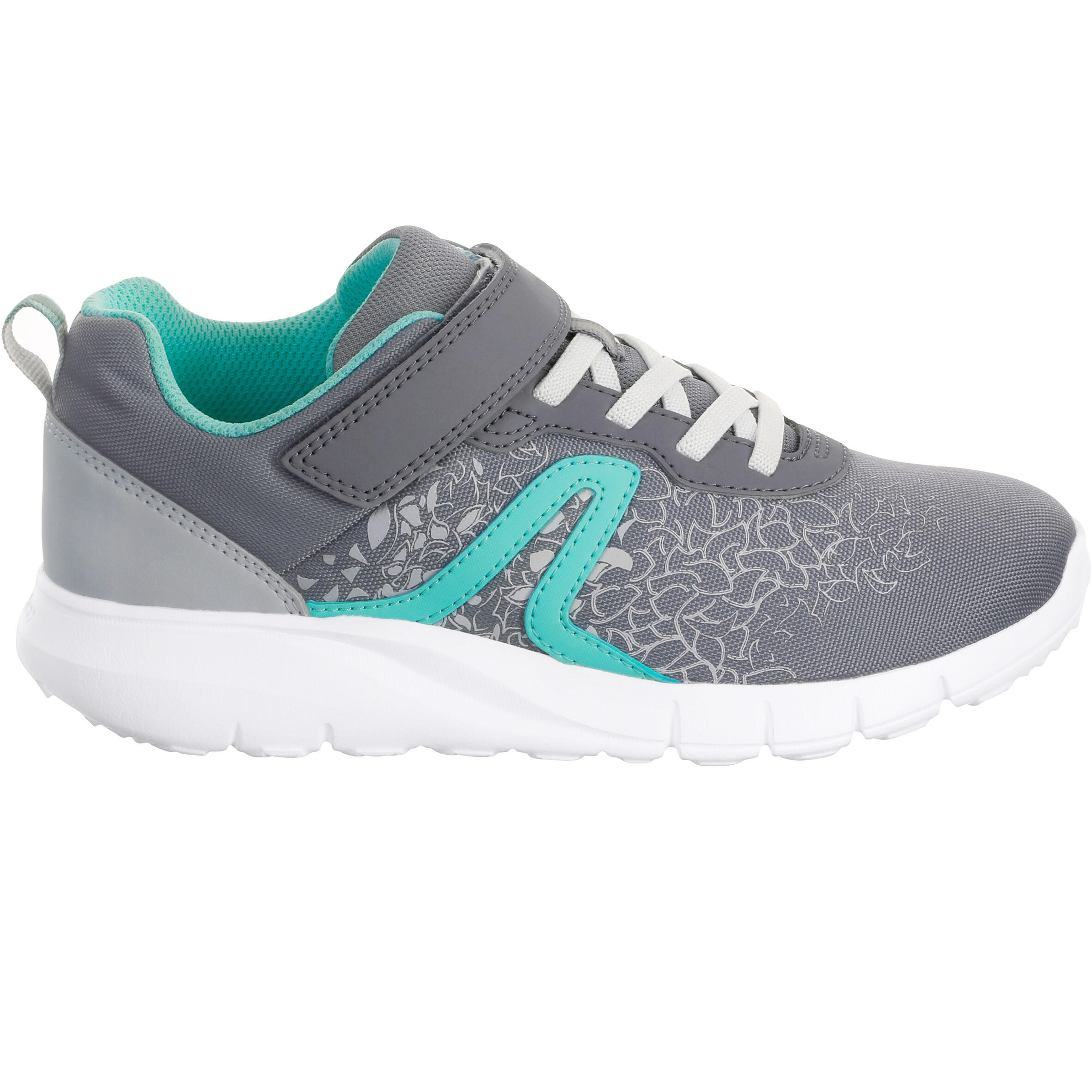 Soft 140 children's fitness walking shoes grey/turquoise 2/12