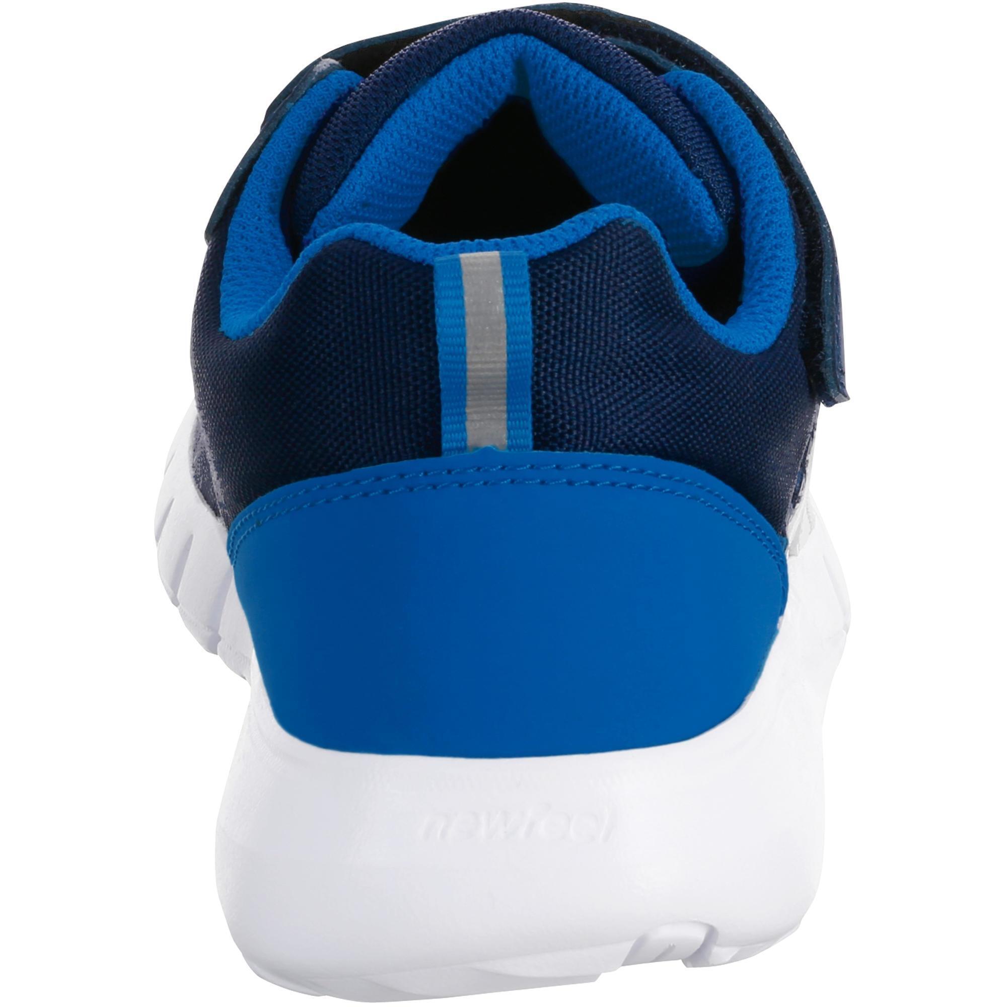 Kids' lightweight and waterproof rip-tab shoes, dark blue 3/10