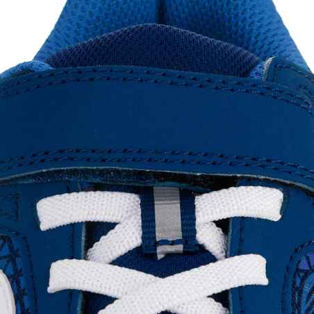 Παιδικά παπούτσια περπατήματος Soft 140 μπλε μαρέν/λευκό