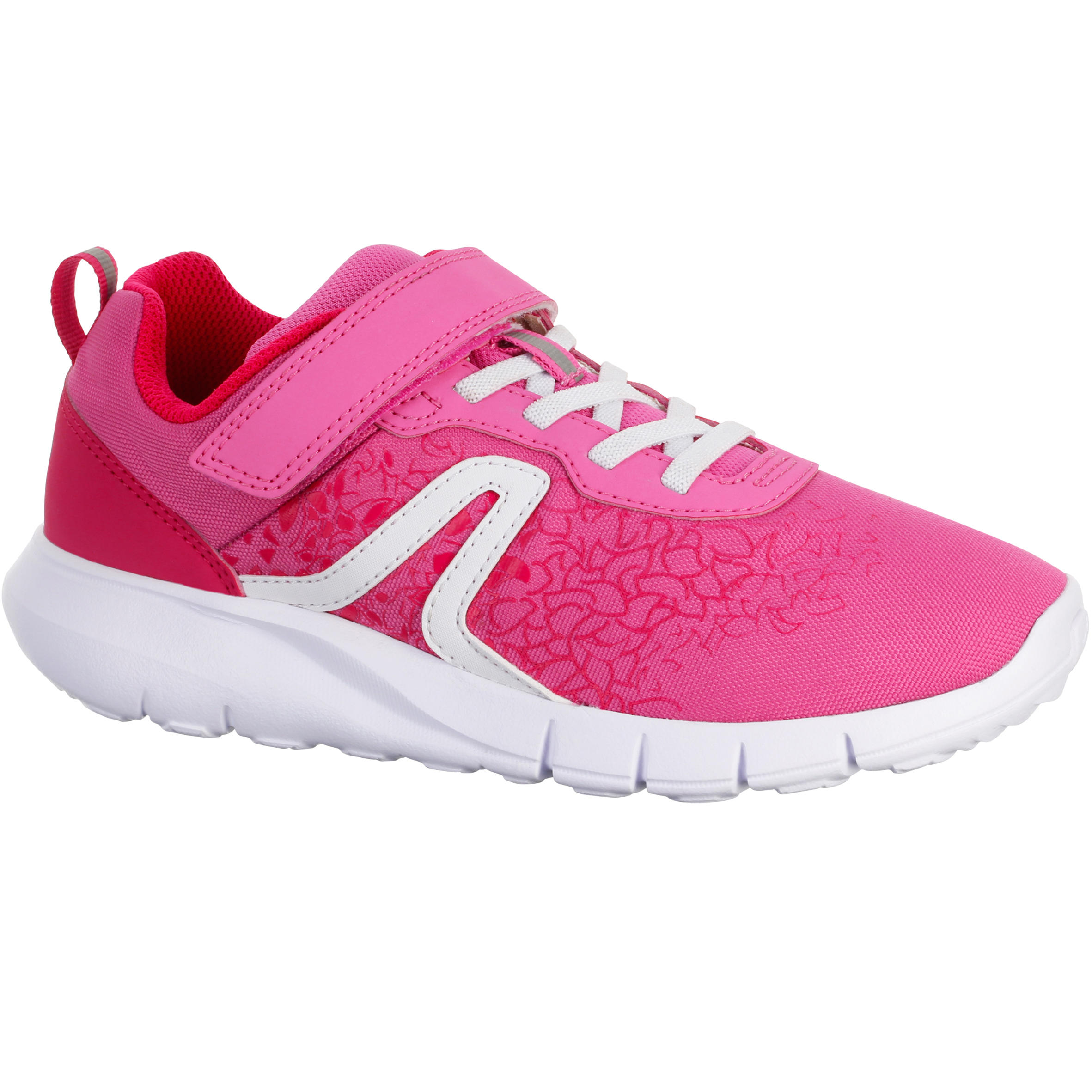 DECATHLON Soft 140 Children's Fitness Walking Shoes - Pink