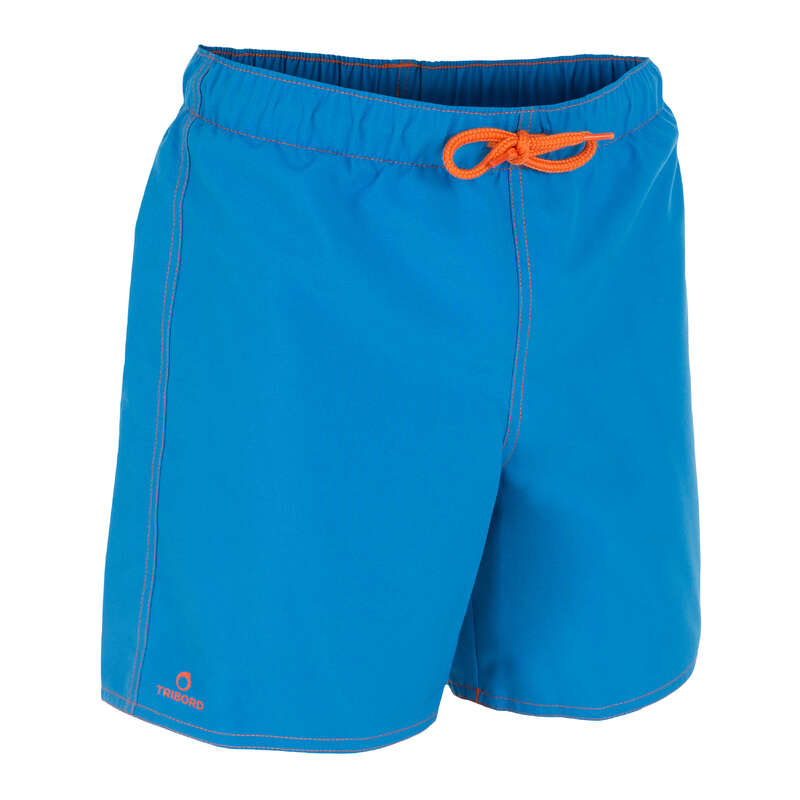 BOY'S BOARDSHORTS Swimwear and Beachwear - Hendaia Tween - Blue OLAIAN - Swimwear and Beachwear