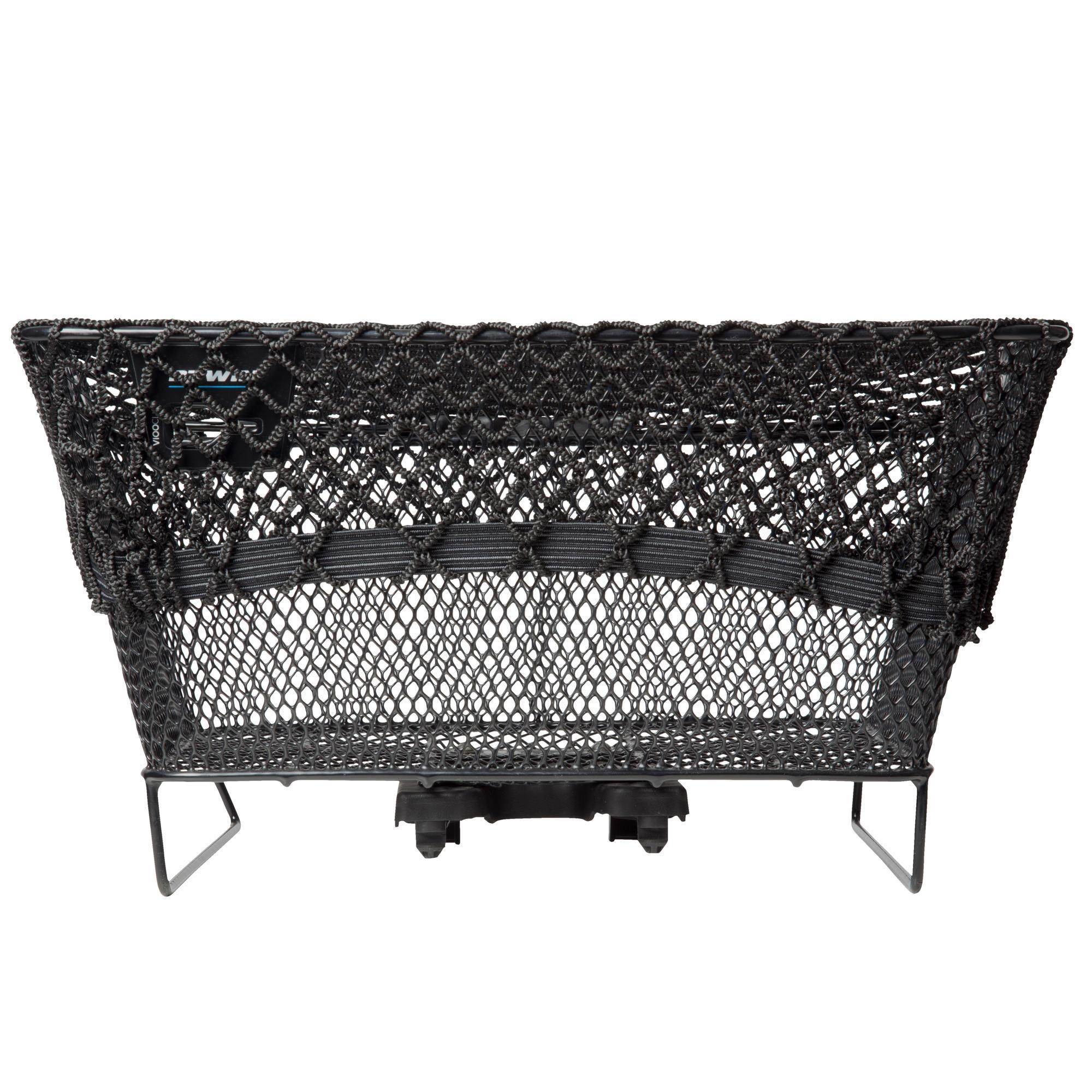 NET PROTECTION BICYCLE BASKET FROM 13 TO 23 LITERS