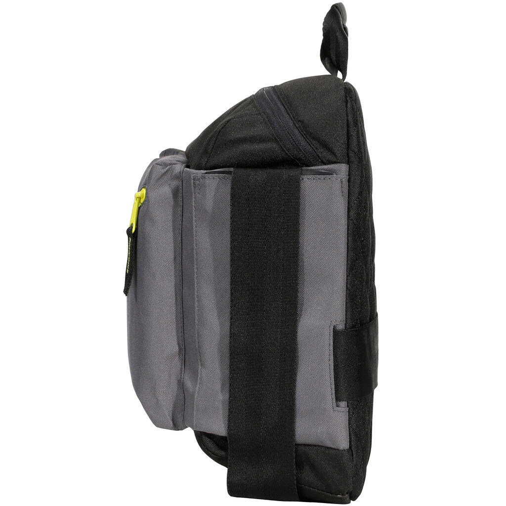 Backenger 500 20L Laptop Messenger Bag/Backpack - Black