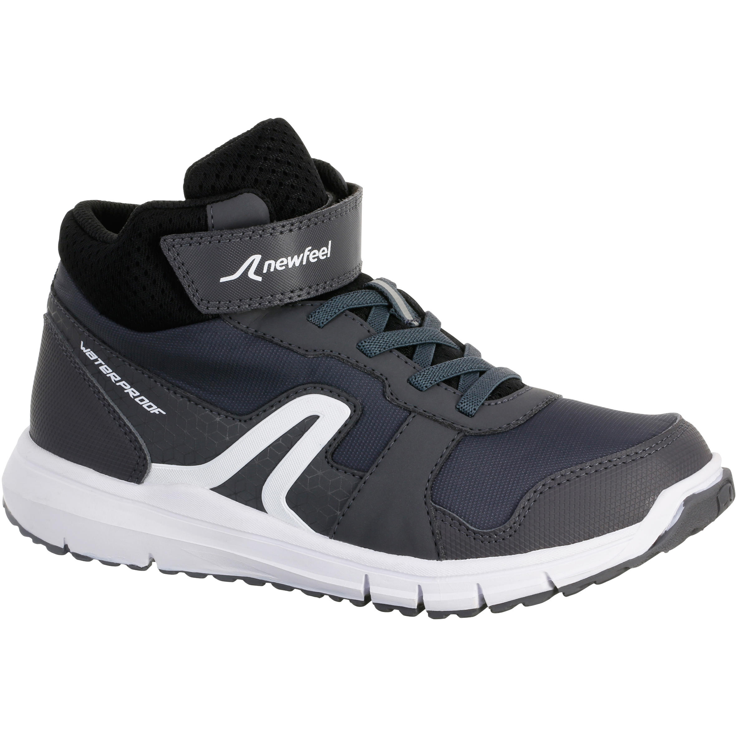Protect 580 Kids' Walking Waterproof Shoes grey/white