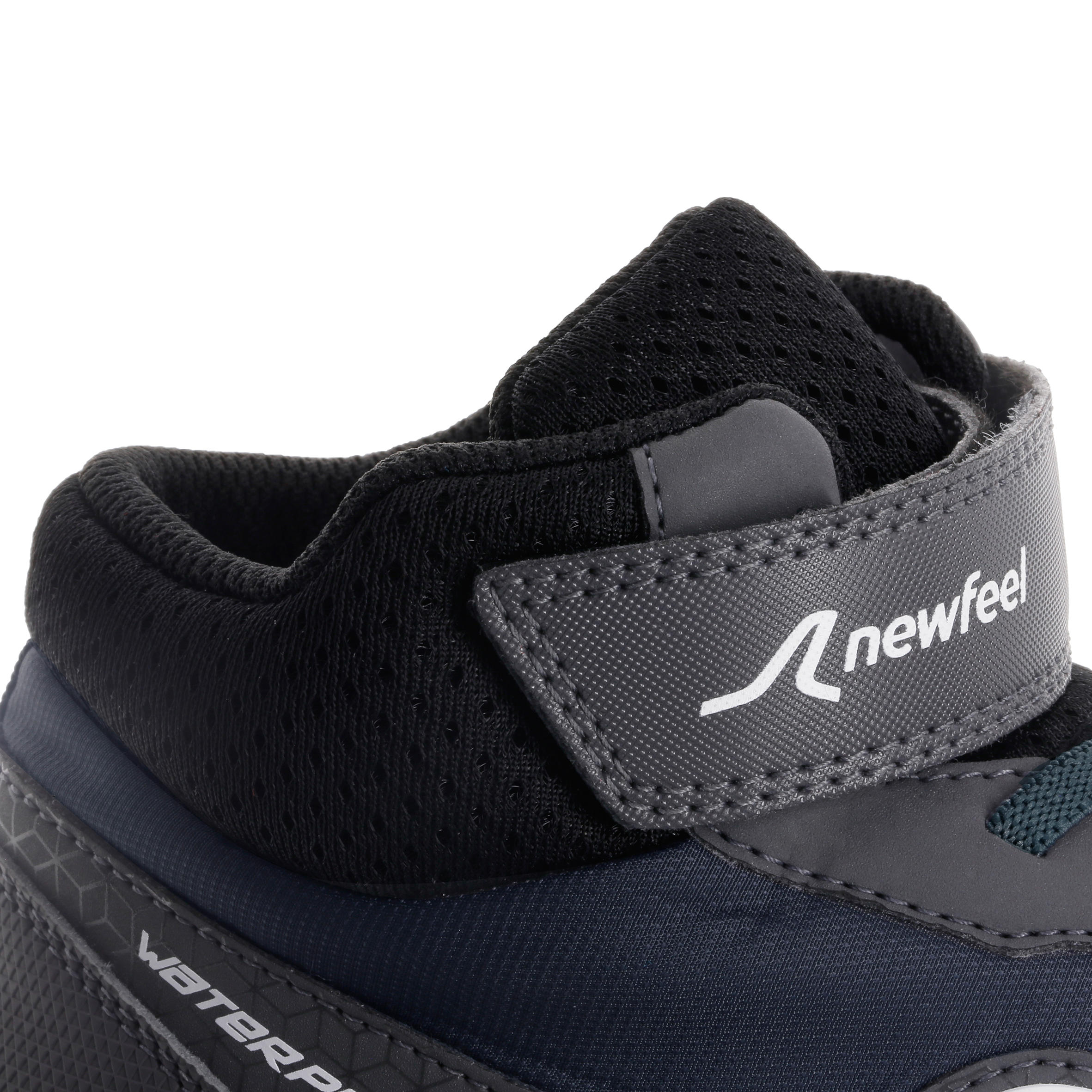 NEWFEEL Protect 580 Kids' Walking Waterproof Shoes grey/white