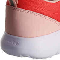 Kids' lightweight and waterproof rip-tab shoes, red