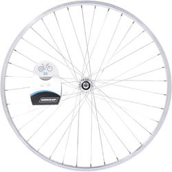 RODA TRASEIRA BTT 26" PAREDE SIMPLES TRAVAGEM V-BRAKE DE RODA LIVRE E PORCA