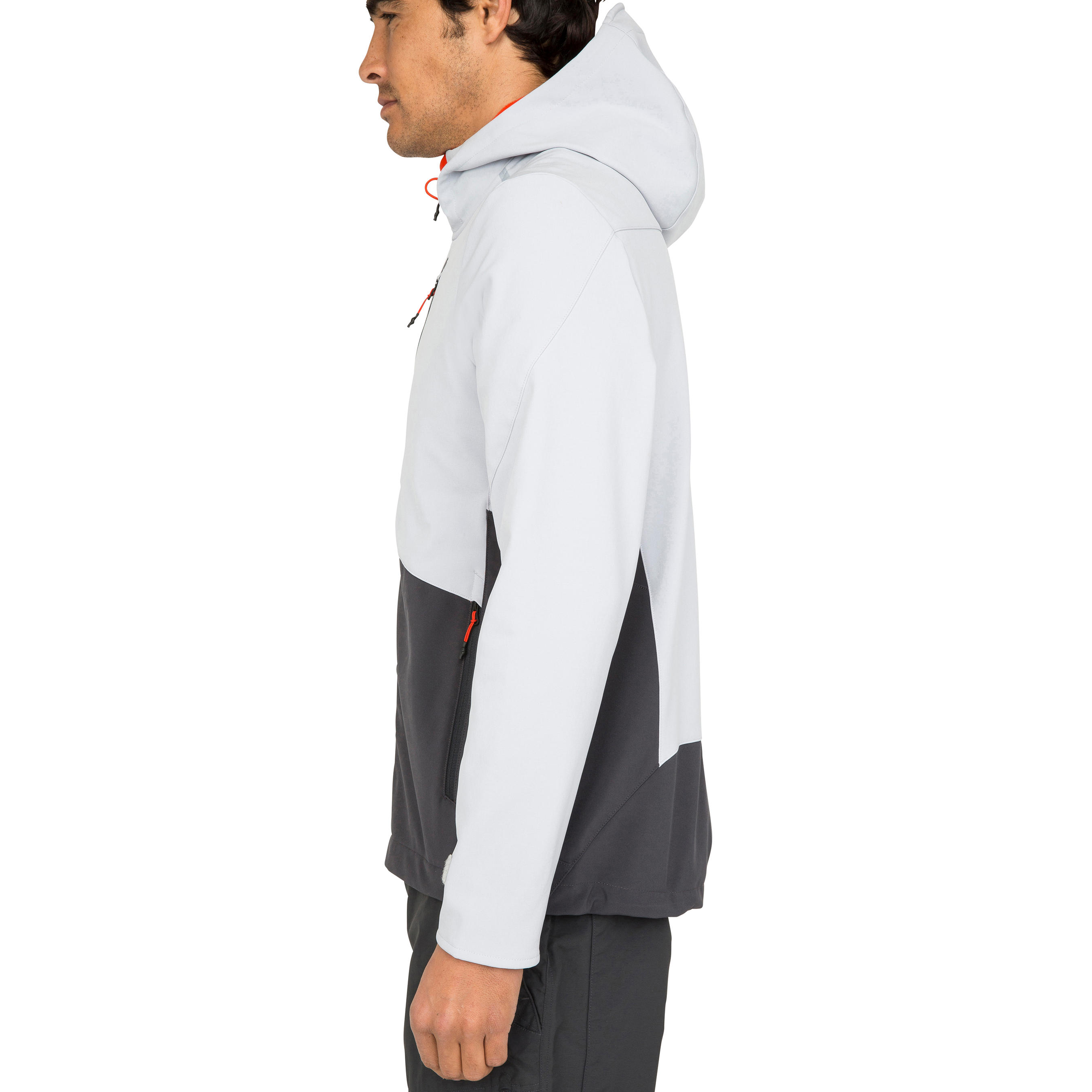 900 Men's Softshell Fleece Sailing Jacket - Grey 8/23